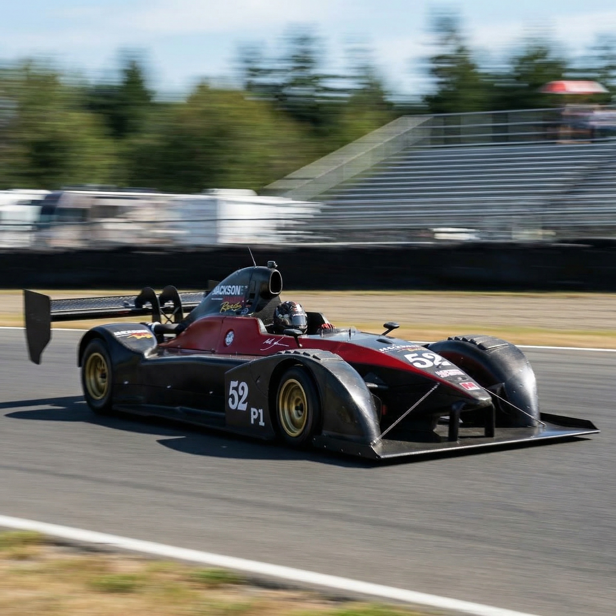 JFC Racing Wolf GB08-MJ with AMB Aero Package at speed