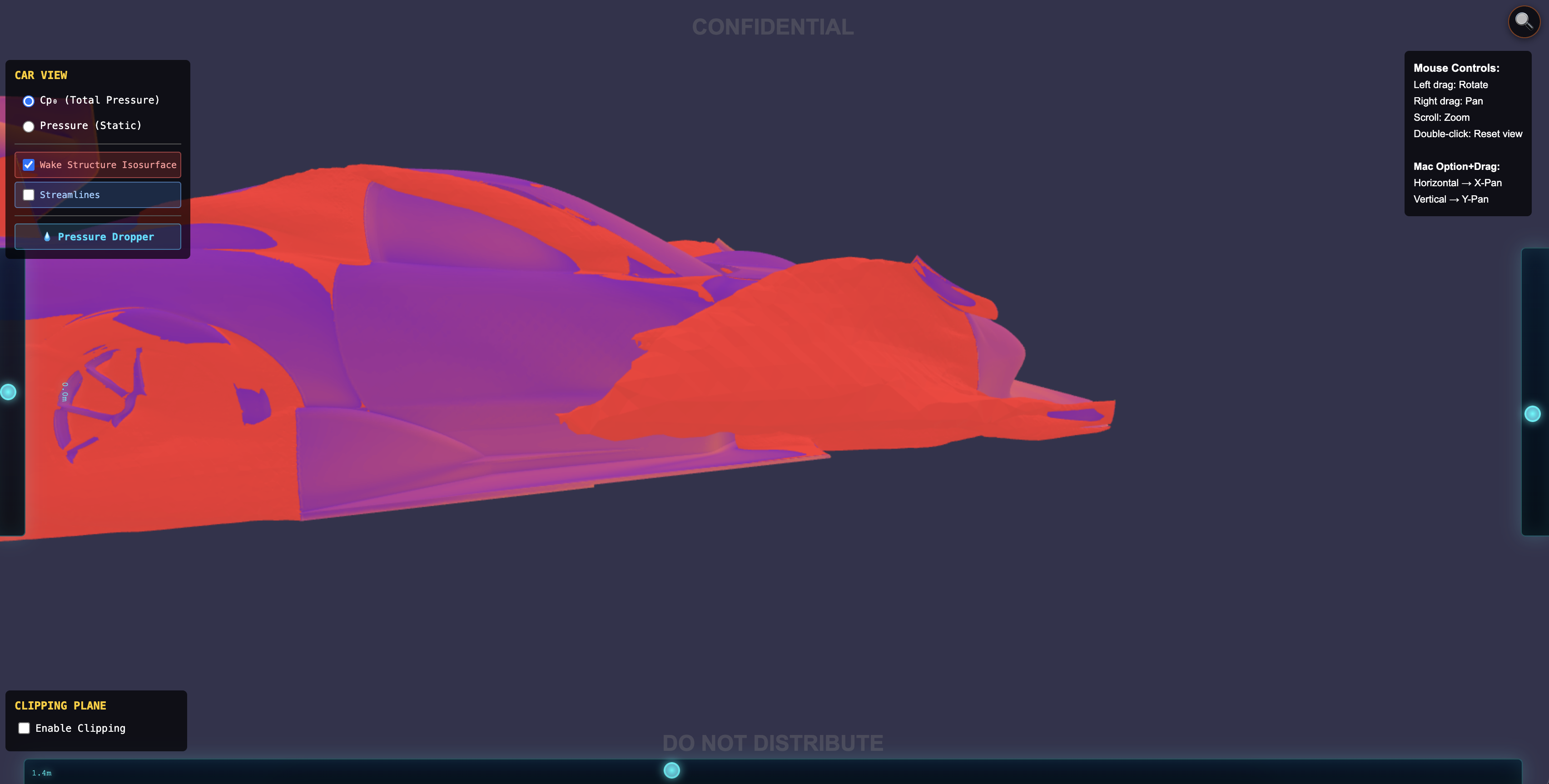 Wake Structure Isosurface