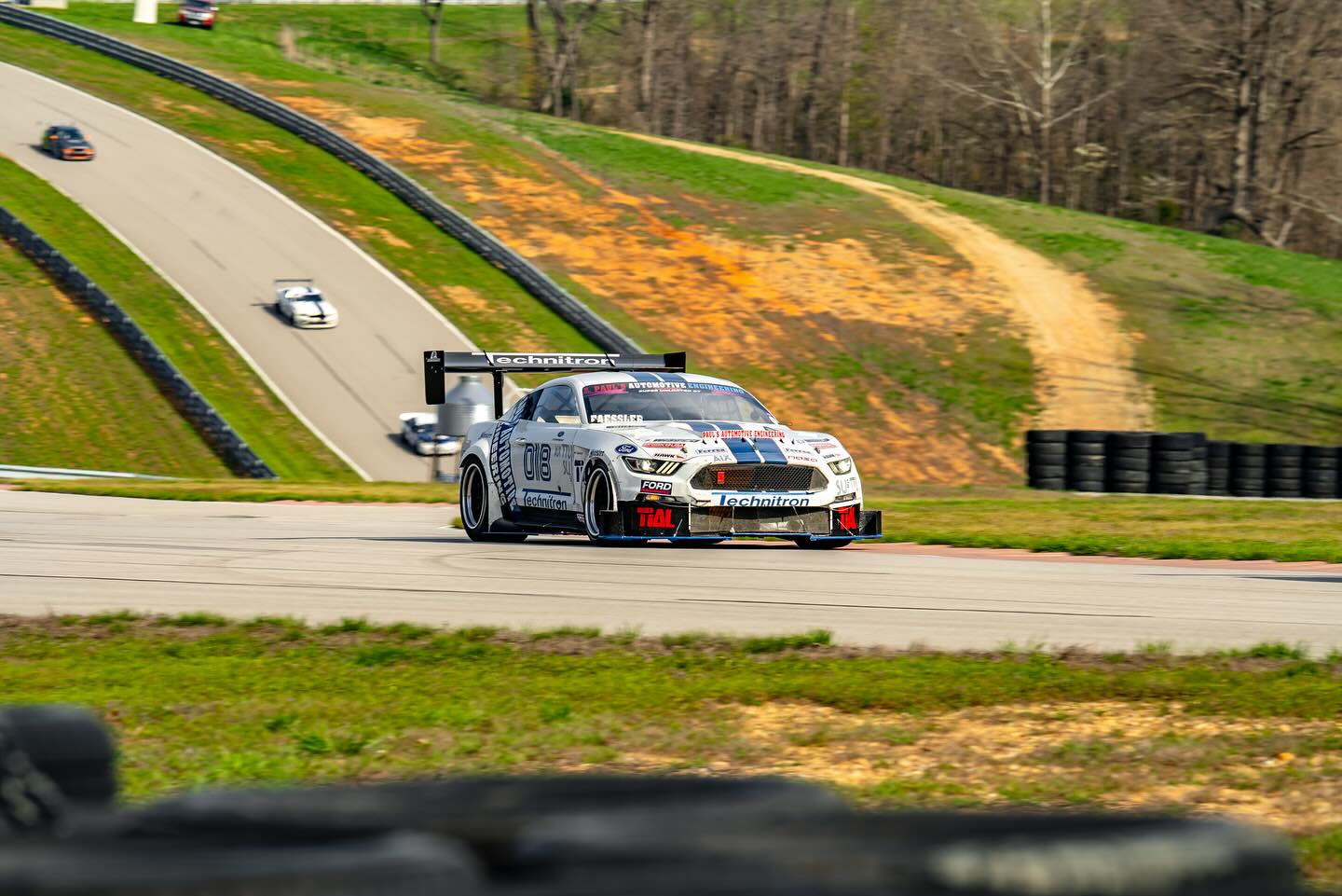 Paul's Mustang at Competition